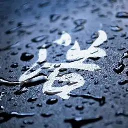 把你的姓氏做成头像,忧郁的雨滴图腾微信头像,评论帮你制作
