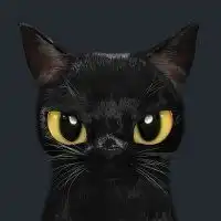黑猫眼睛微信头像微信头像图片大全
