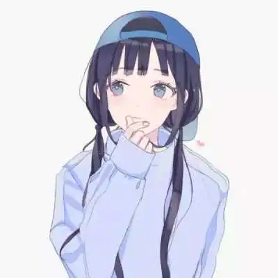 动漫卡通情头一对两张头像

