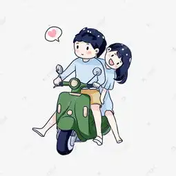 手绘卡通七夕节情侣素材图片免费下载千库网
