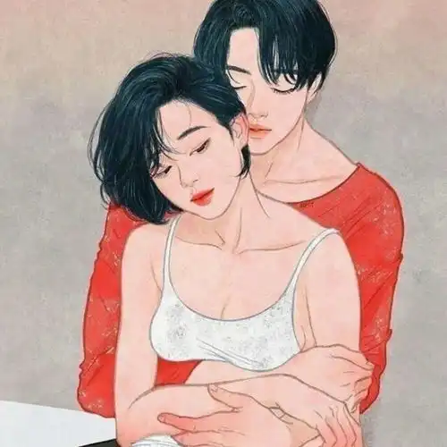 揽腰深吻
