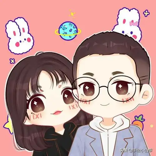 你的头像该换了,真人照片变成漫画头像,无邪好看又可爱
