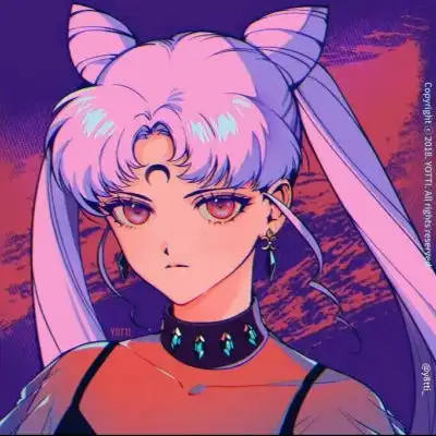 唯美插画动漫女孩头像图片,绝对的值得你使用的
