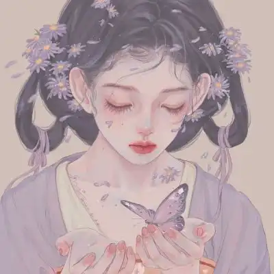 苏旬唯美浪漫仙气动漫女头寄人女生头像我要个性网
