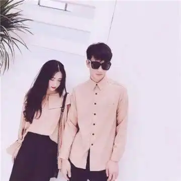 小清新潮流搞怪情侣头像
