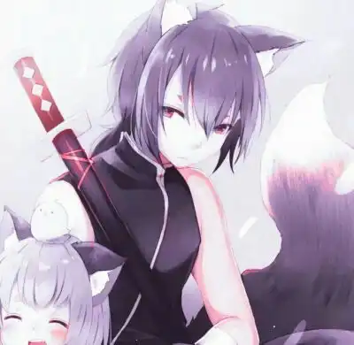 超可爱的动漫师徒头像
