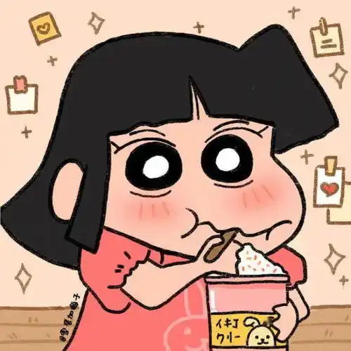 俏皮可爱的情侣头像
