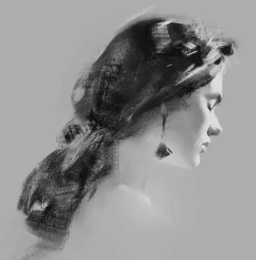 作品欣赏向大师学习风格各异的素描速写
