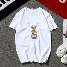 小鹿短袖男
