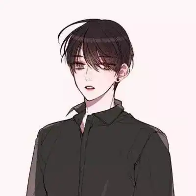 动漫男生头像把孤独藏进耳机,用琴声代替星云
