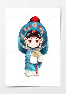 京剧卡通素材京剧卡通图片京剧卡通免费模板下载熊猫办公
