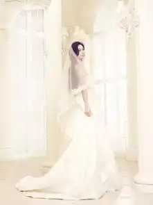 范爷穿婚纱的样子,你见过吗太美了
