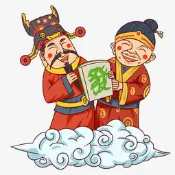 财神爷爷送福到卡通手绘图片素材其他格式下载动漫人物大全
