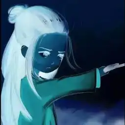 抖音里独一无二的反相色头像
