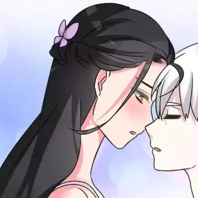 抖音情侣亲吻动漫头像
