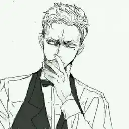 素描男生动漫头像
