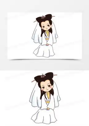 白娘子图片动漫可爱头像高清
