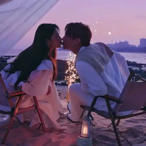 超甜蜜的真人情头
