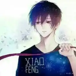 求一张动漫的图片,是穿黑色衣服的一男一女隔开一段距离,但彼此手上牵着红线的图谢谢
