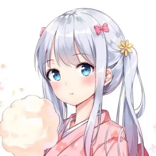 有没有白色头发的动漫头像

