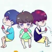 三人闺蜜头像动漫萌萌的微信头像图片大全
