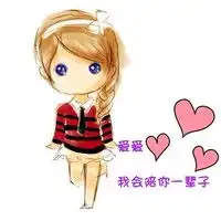 情侣头像复古原宿姐妹卡通头像漠然走过却留心看你风
