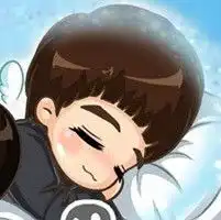 谁有qq情侣头像卡通睡觉的
