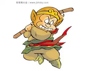 唐僧师徒简笔画图片
