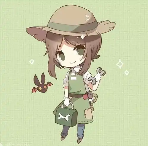可爱系双人动漫闺蜜头像
