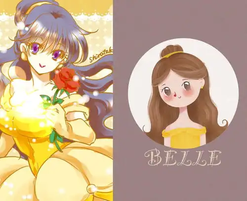创意爆棚迪士尼公主x美少女战士的合体,有对cp从情侣变姐妹
