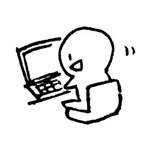 打工人头像卡通图片
