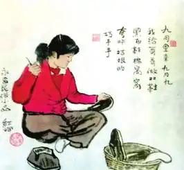 母亲的针线笸箩
