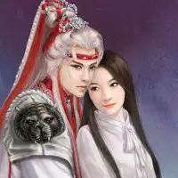 高清手绘情侣头像唯美微信头像图片大全
