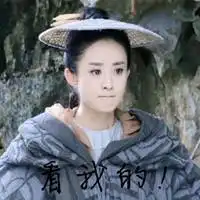 洪荒之力赵丽颖表情包微信头像图片大全
