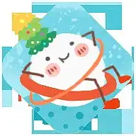 圣诞节快乐可爱的小动物们
