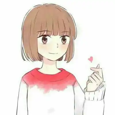 温暖甜蜜动漫情侣微信头像9
