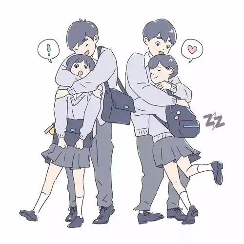 我的女朋友是猪吗粉嫩少女的恋爱感,情侣头像保存到手软
