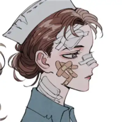 微信头像女动漫霸气时尚卡通微丧头像女
