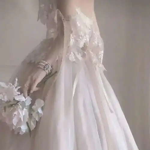 头像舍婚纱女头情头婚纱是一段记忆,更是每个女孩的梦

