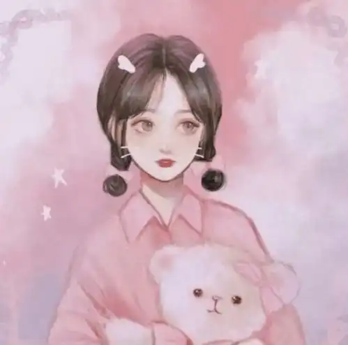 手绘头像我喜欢你
