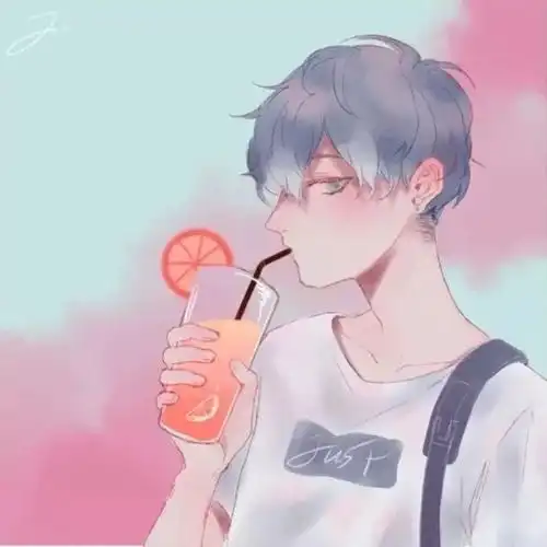 超喜欢的情侣头像
