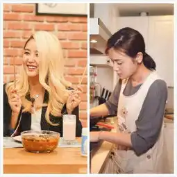 何洁与叶一茜同框比美,一个似少女,一个像大妈
