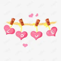 浪漫情人节love爱心手绘插画素材图片免费下载高清psd千库网图片编号11623021
