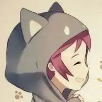 二次元猫耳萌妹子头像甜美可爱猫耳女神微信头像
