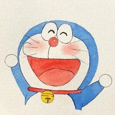 蓝胖子头像新款卖萌的蓝胖子可爱头像
