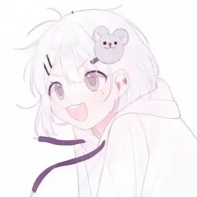 粉色系软萌的动漫女生头像
