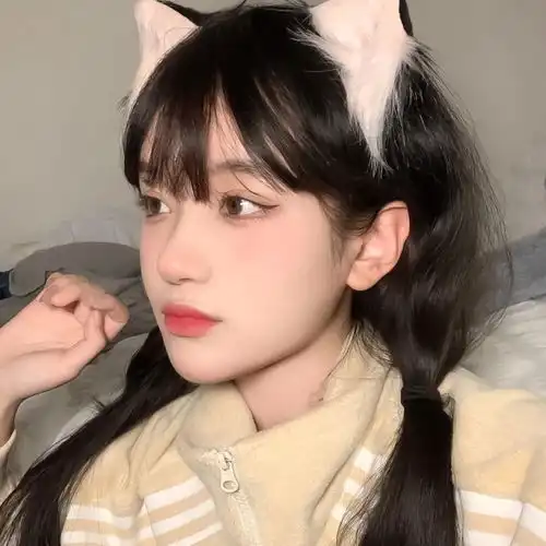 ins炫酷女生头像
