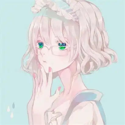 qq头像小清新简约女生,全部是卡通系2020最新好看的
