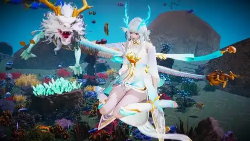 西施游龙清影3d壁纸精选王者荣耀
