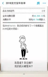 刚刚,个人支付宝年账单可以查看了网友被吓坏恐怖
